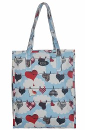 Hanging Hearts Large Tote Bag-HT2414